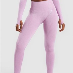 GymShark Vital Seamless Leggings GRAPE MARL